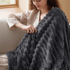 Bedsure cozy couch throw invites relaxation during downtime