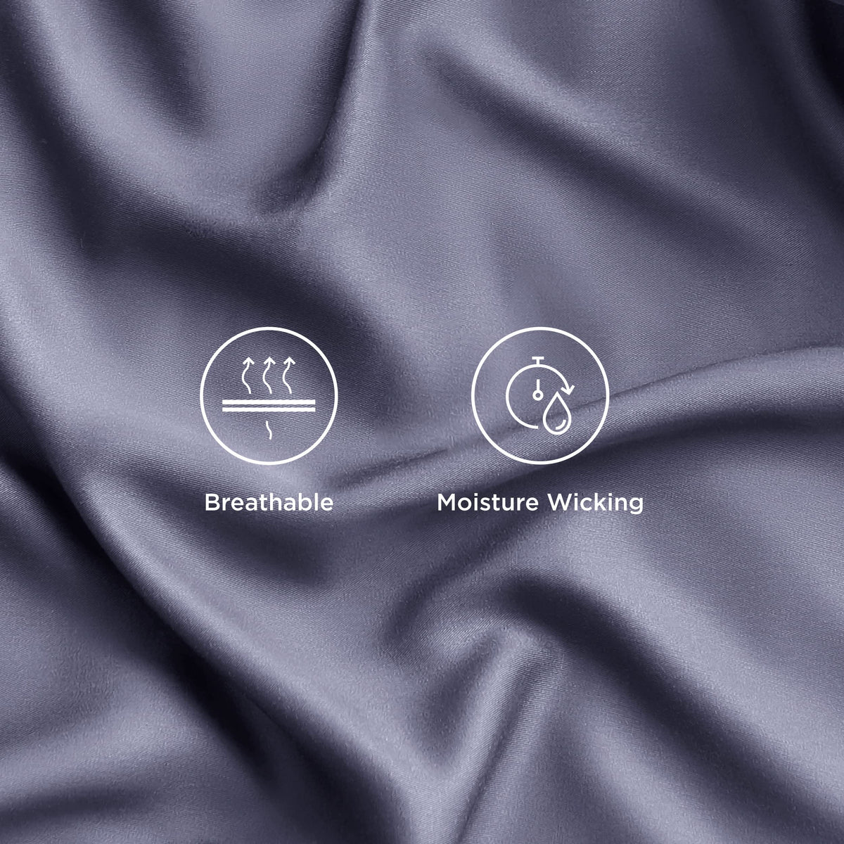 Bedsure dark grey bedding adds hotel-luxe ambiance to bedrooms.