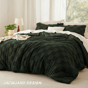 Soft brushed microfiber from Bedsure feels gentle on skin and reduces crinkly noise.