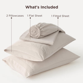 Bedsure moisture-wicking sheet helps you stay cool and dry overnight.
