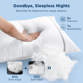 Bedsure diamond-quilted design and double-stitched seams for durability.