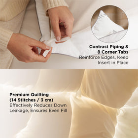 Bedsure Downpass and OEKO-TEX certified comforter supports safe daily use.