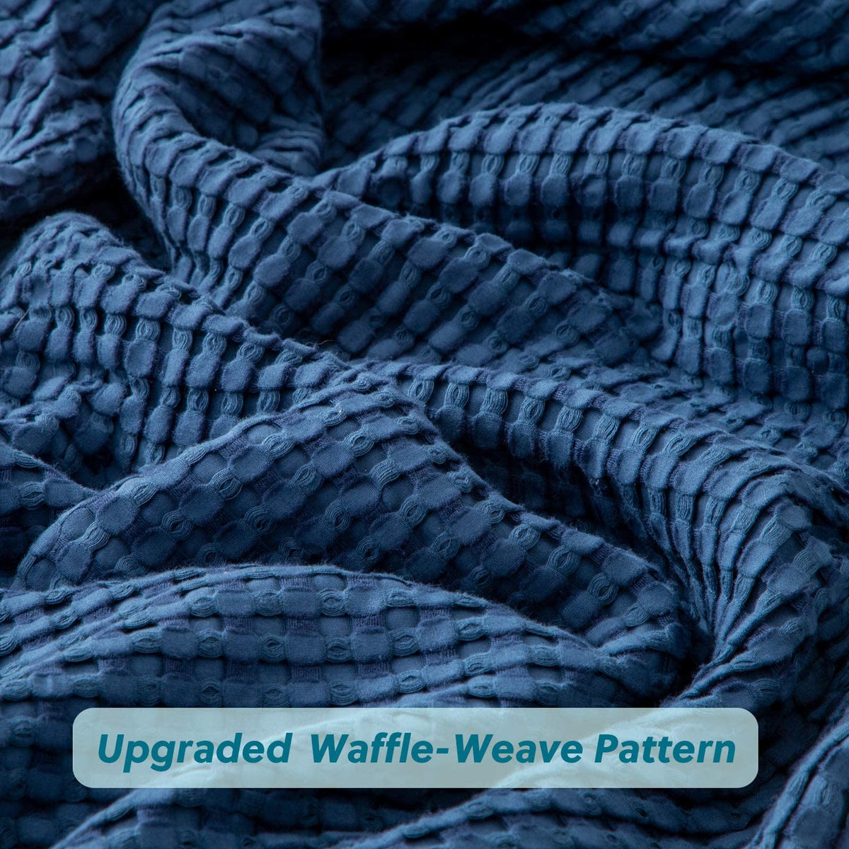 Bedsure durable seams emphasize long lasting color and wear.