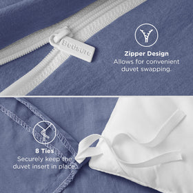 Bedsure durable stitching and color-fast dyeing help prevent fading over time