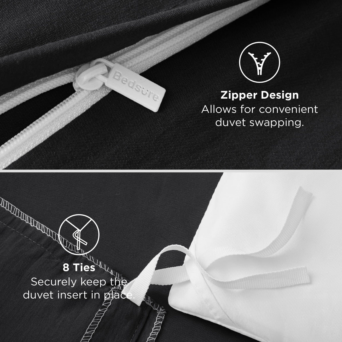 Bedsure durable stitching and dyeing prevent fading over time