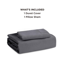 Bedsure duvet cover durable stitching along edges