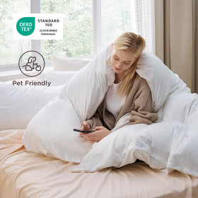 Bedsure durable stitching reinforces the seams for long-lasting use.