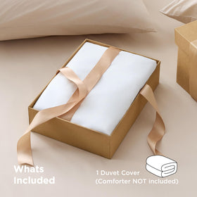 Bedsure queen duvet cover all-season use, lightweight and versatile