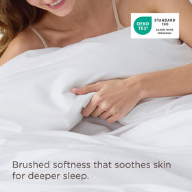 Bedsure queen duvet cover hidden zipper for easy sealing and quick changes