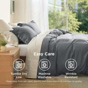  Bedsure lightweight design supports year-round use with or without a duvet insert