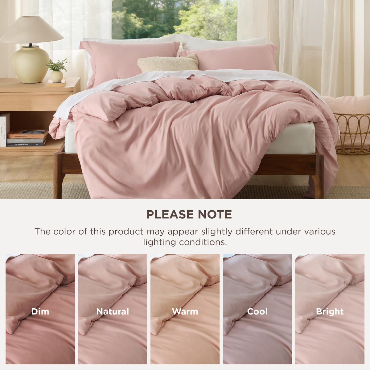 Bedsure dyeing technique keeps colors vibrant over time.