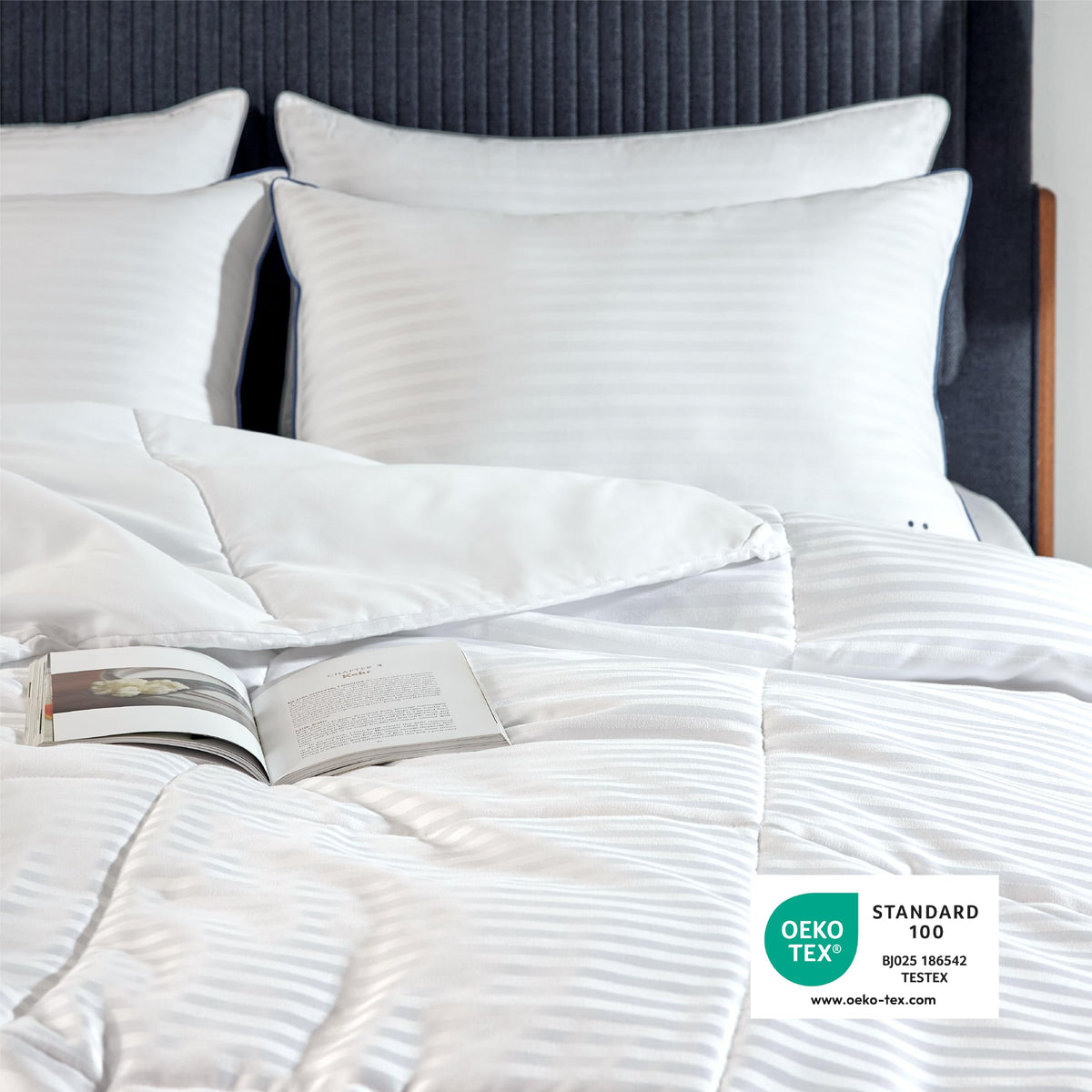 Bedsure king duvet insert with 8 corner tabs for secure coverage