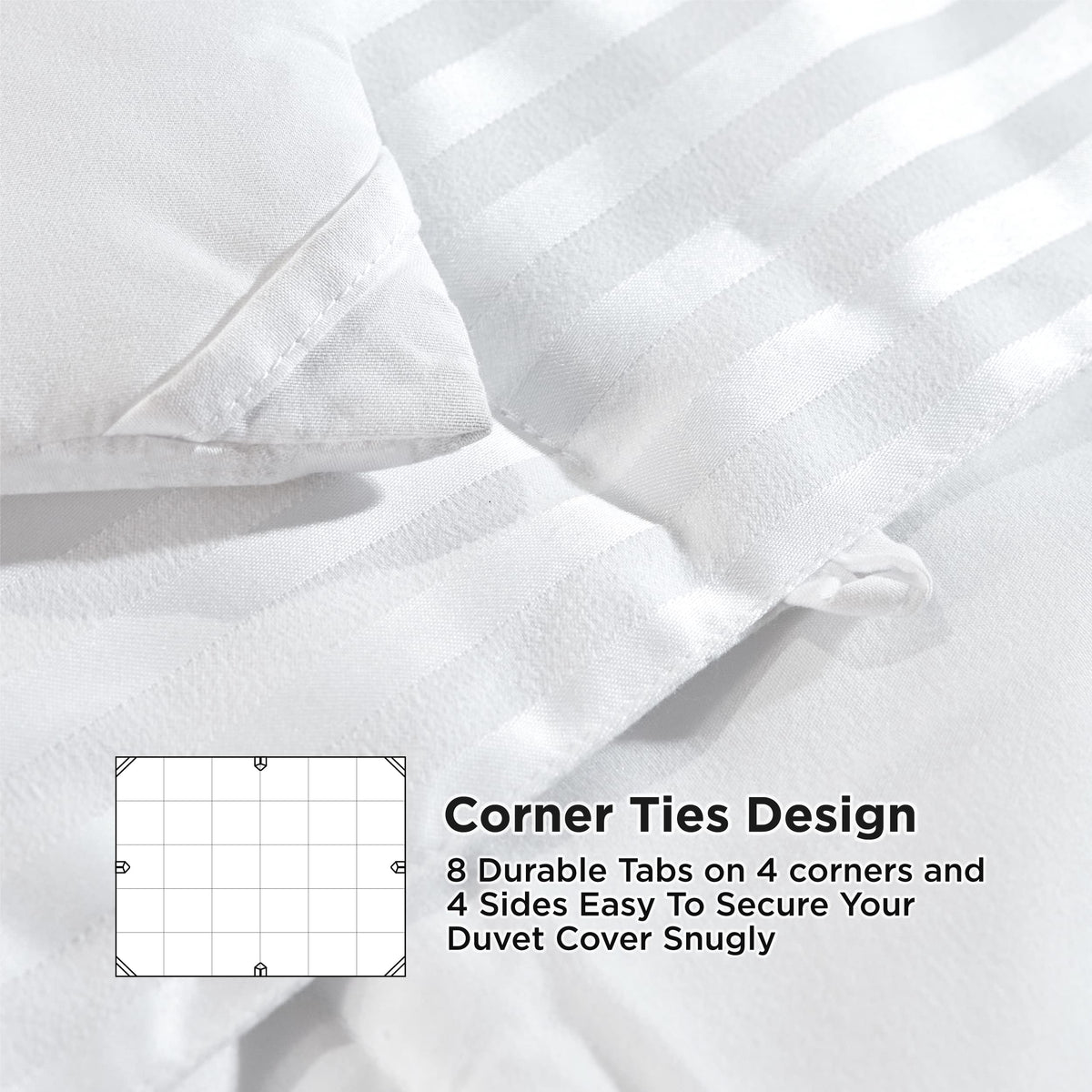 Bedsure duvet insert care-friendly; machine washable, gentle cold cycle