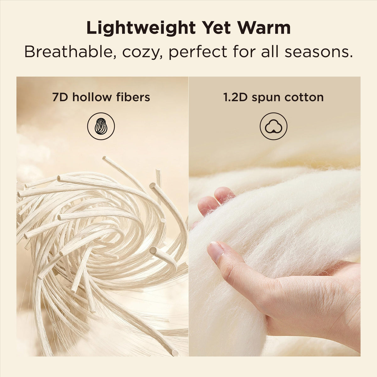 Bedsure duvet insert delivers quiet sleep with microfibers and low noise.