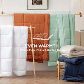 Bedsure duvet-insert ready for duvet cover changes without bulk.