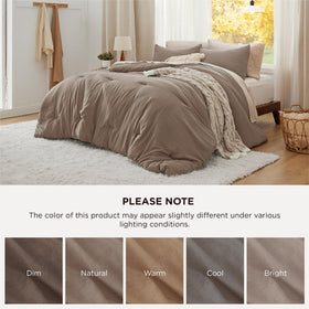 Bedsure machine-washable care-friendly design makes maintenance simple