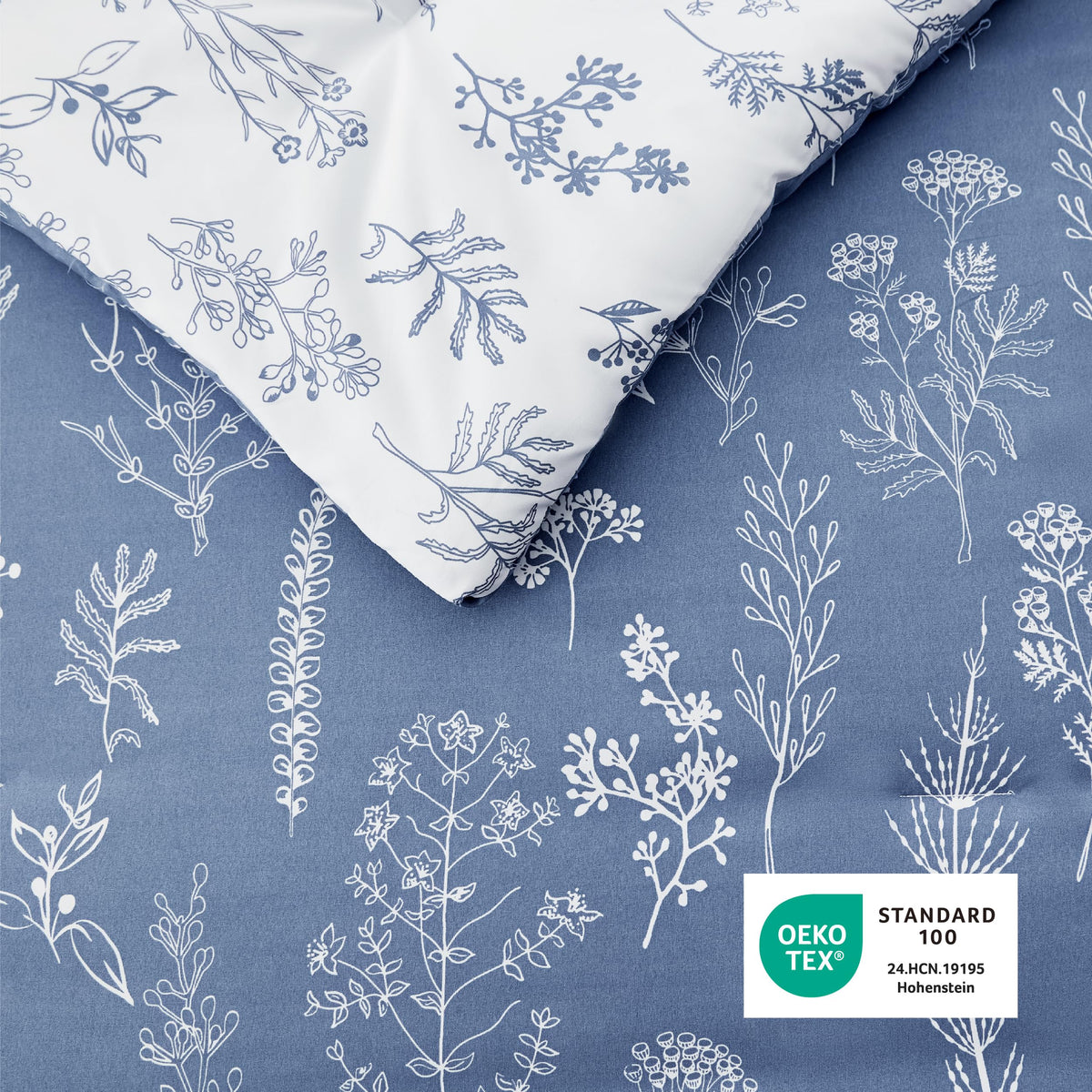 Bedsure easy care fabric is machine washable for quick refresh
