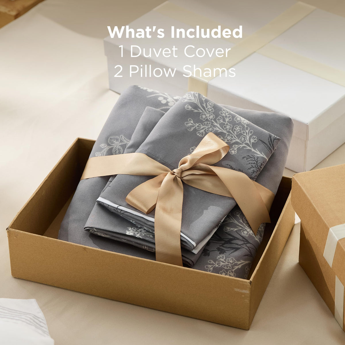 Bedsure easy care machine washable bedding for simple cleaning.