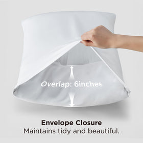 Bedsure machine-washable pillowcase for easy care and maintenance.