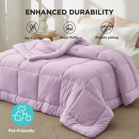 Bedsure easy-care duvet insert: cold wash and low tumble dry