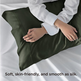 Bedsure envelope-closure pillowcase keeps pillow secure and tangle-free