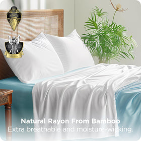 Bedsure envelope-closure pillowcase keeps pillow secure and tangle-free.