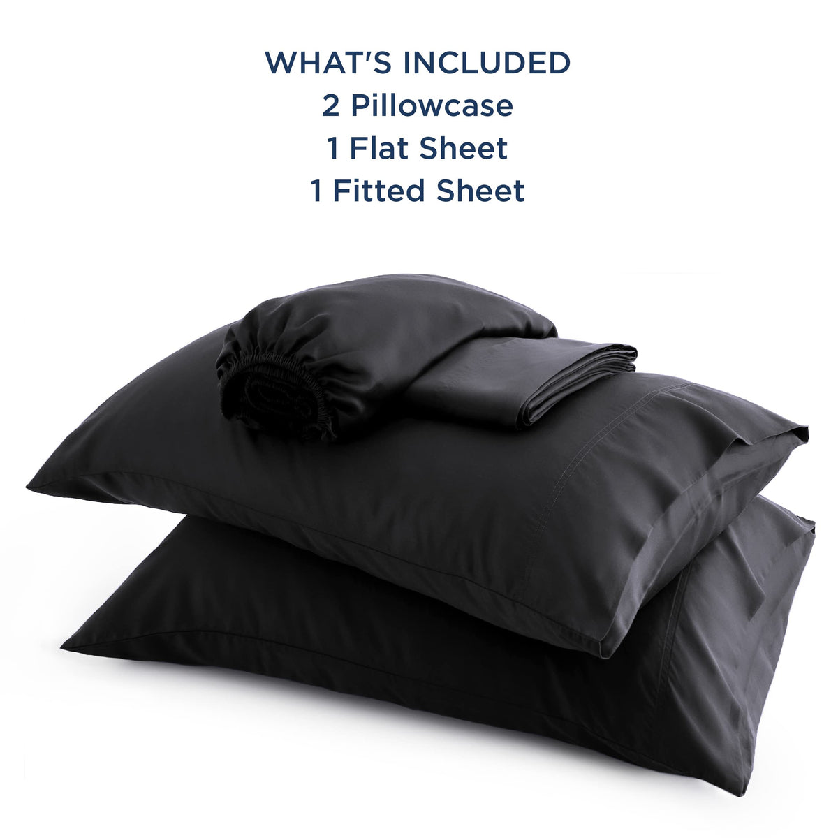 Bedsure envelope-closure pillowcases prevent slipping for tidy bed.