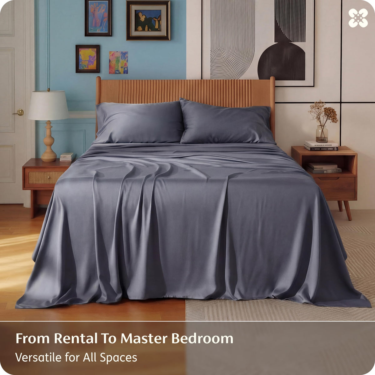 Bedsure envelope-closure pillowcases prevent pillows from slipping out.