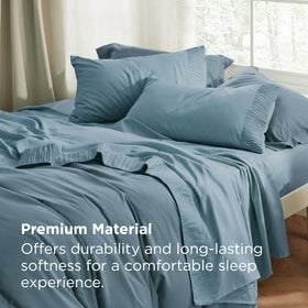 Bedsure fitted sheet 60x80 deep-pocket ensures snug mattress grip