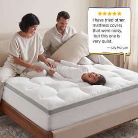 Bedsure breathable five-layer design keeps you cool all night.