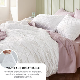 Bedsure lightweight plush design provides breathable warmth without bulk.