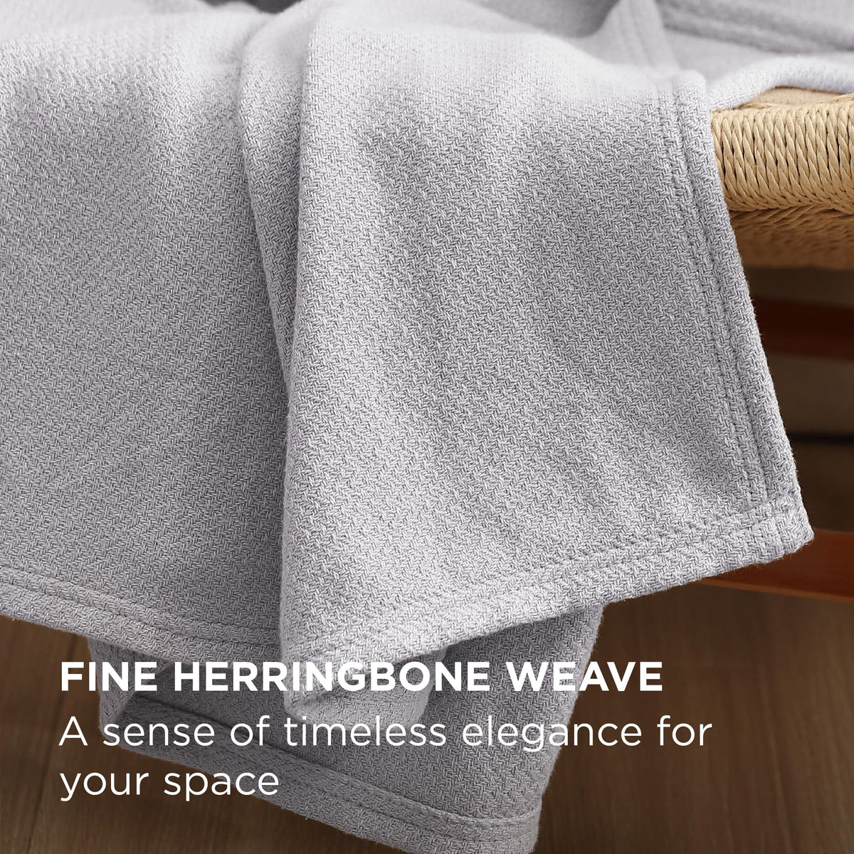 Bedsure GentleSoft 100% cotton delivers breathable daily softness.