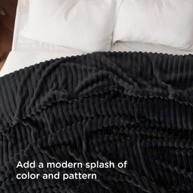 Bedsure GentleSoft on a bed conveys luxurious comfort for restful sleep