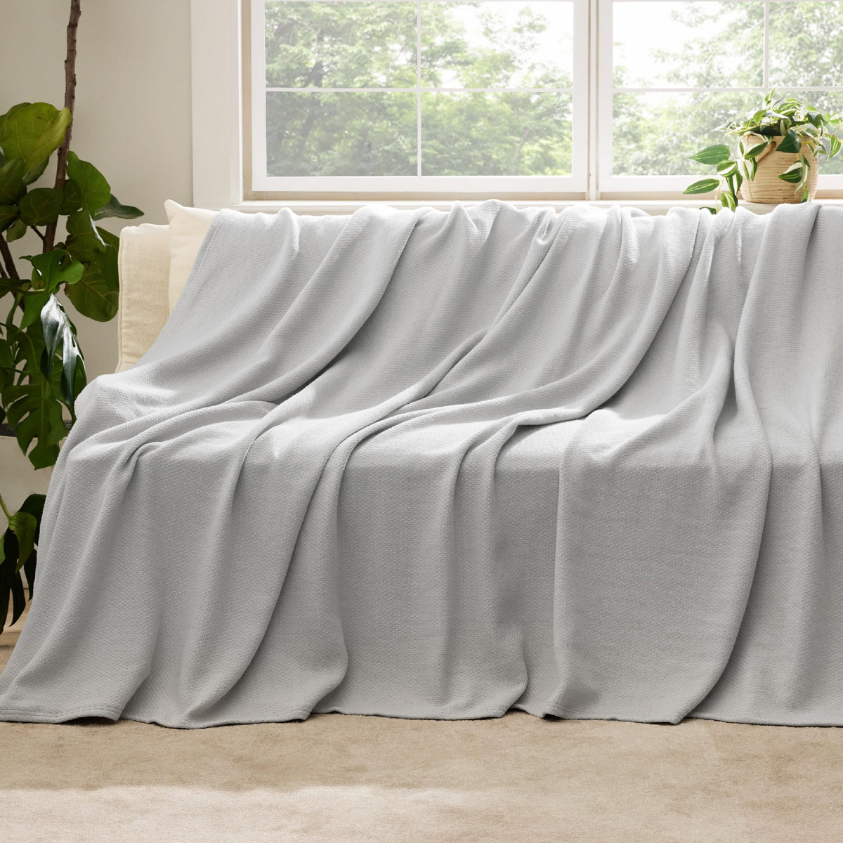 Bedsure GentleSoft 66x90-inch blanket offers generous coverage for dorm rooms.