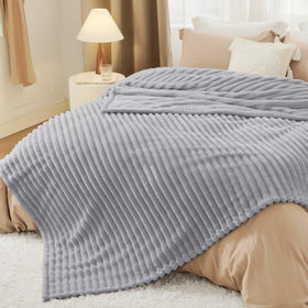 Bedsure GentleSoft blanket edge with neat stitching highlighting durability