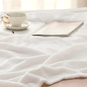 Bedsure GentleSoft blanket in kid's room as decor and cuddle essential