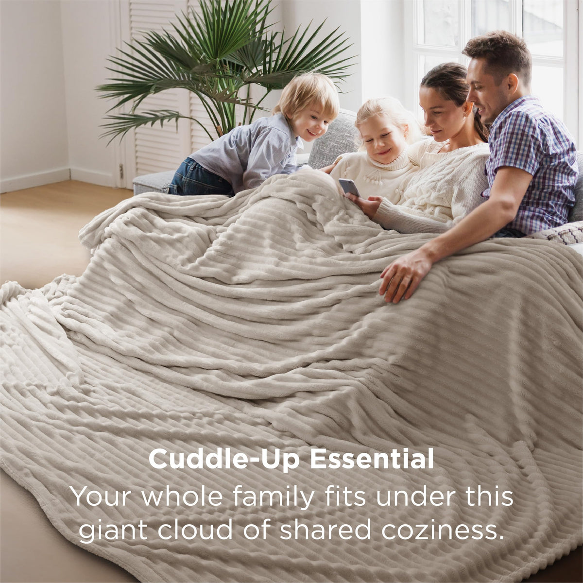 Bedsure GentleSoft blanket versatile for bed, sofa, or travel snuggles
