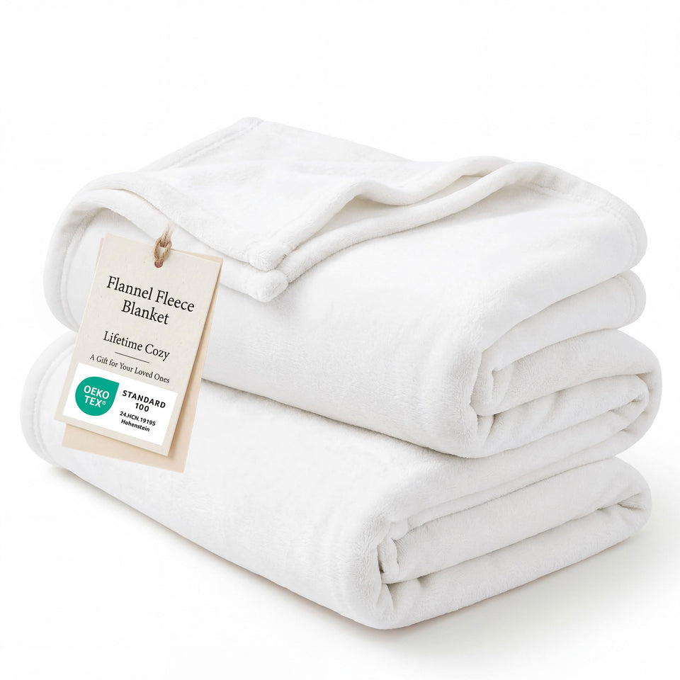 Bedsure GentleSoft blanket closeup of plush fleece for cozy warmth