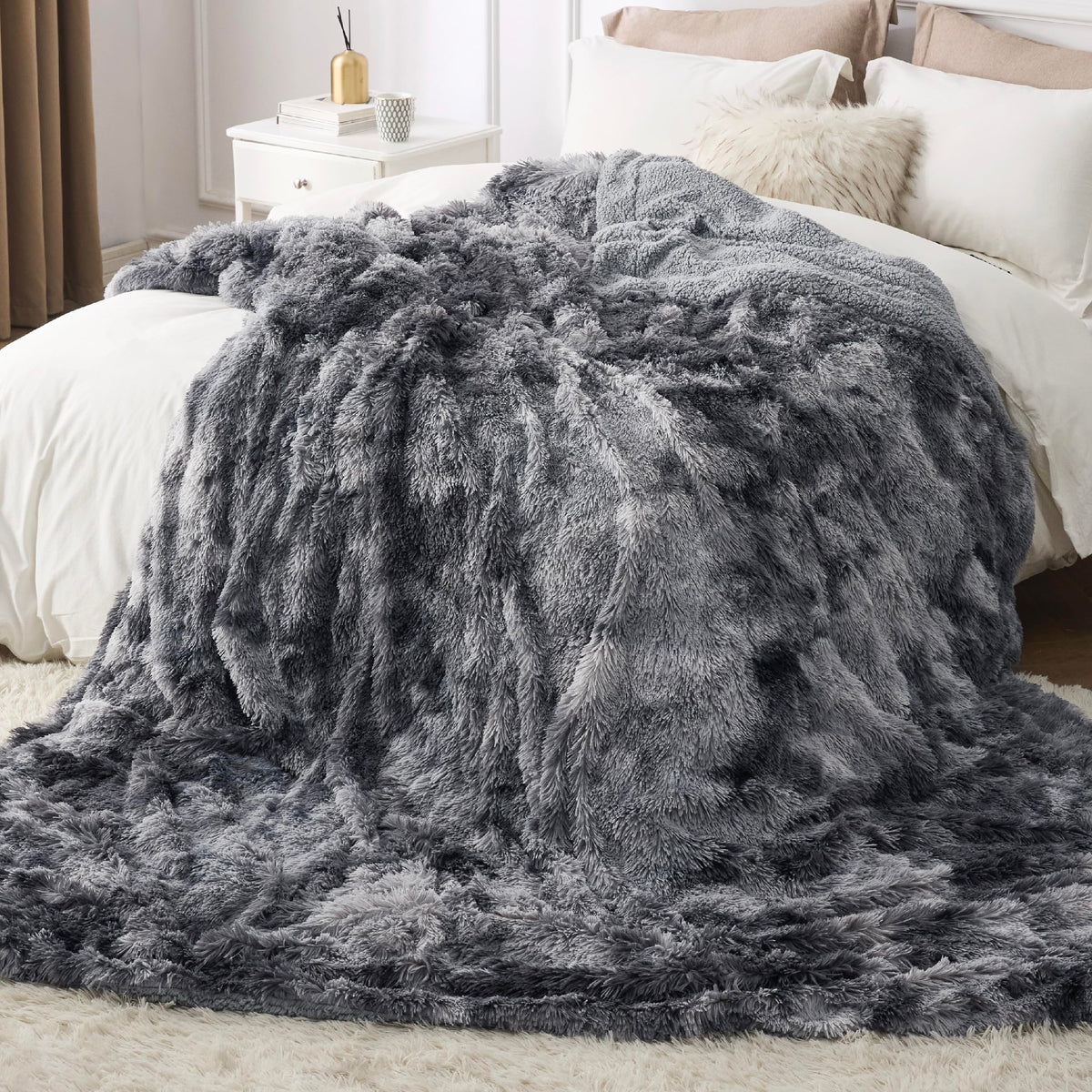 Bedsure GentleSoft cozy couch display for versatile living room warmth