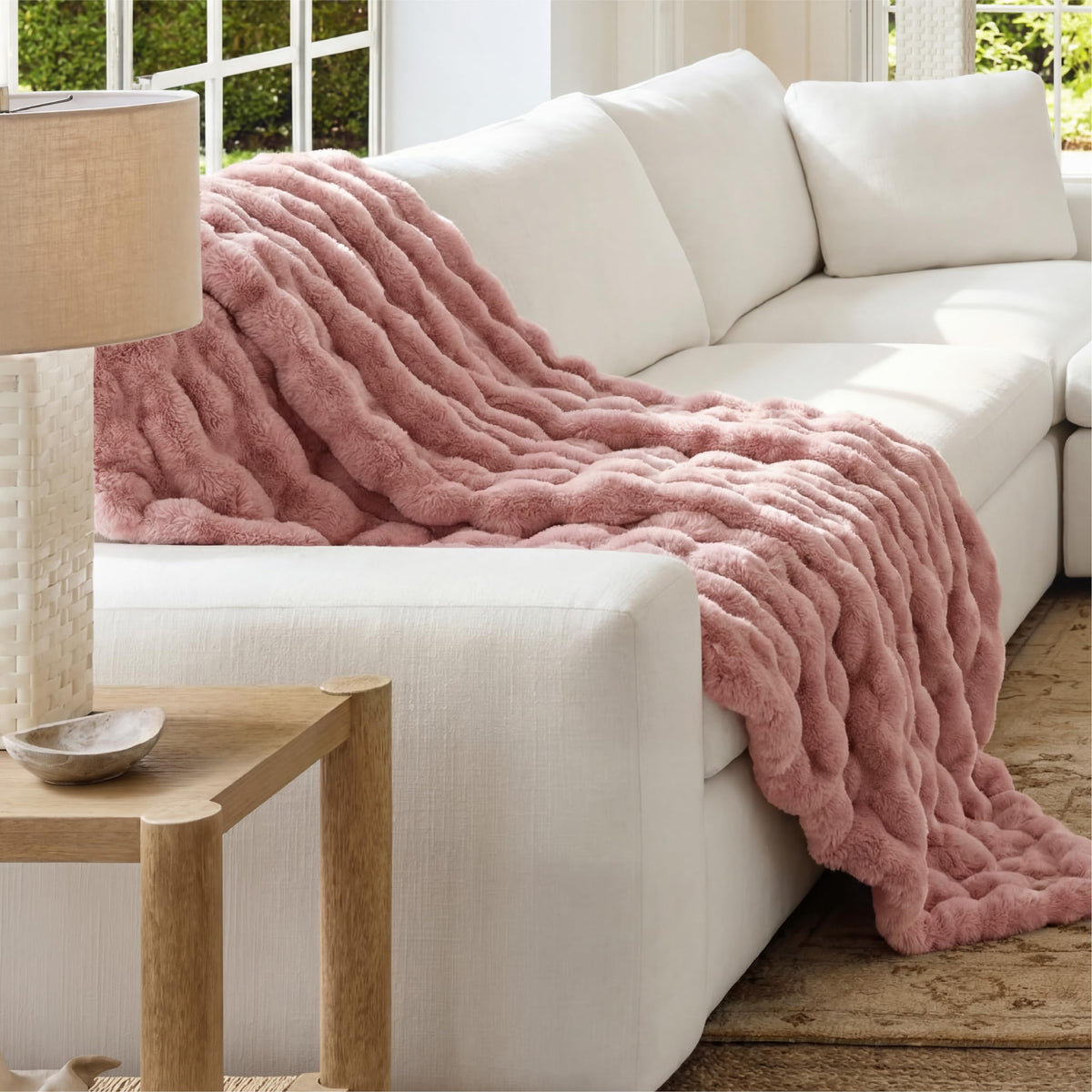 Bedsure GentleSoft is easy to layer on beds for added warmth