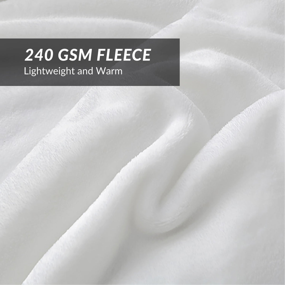 Bedsure GentleSoft fleece blanket king size 108x90 inches spread.