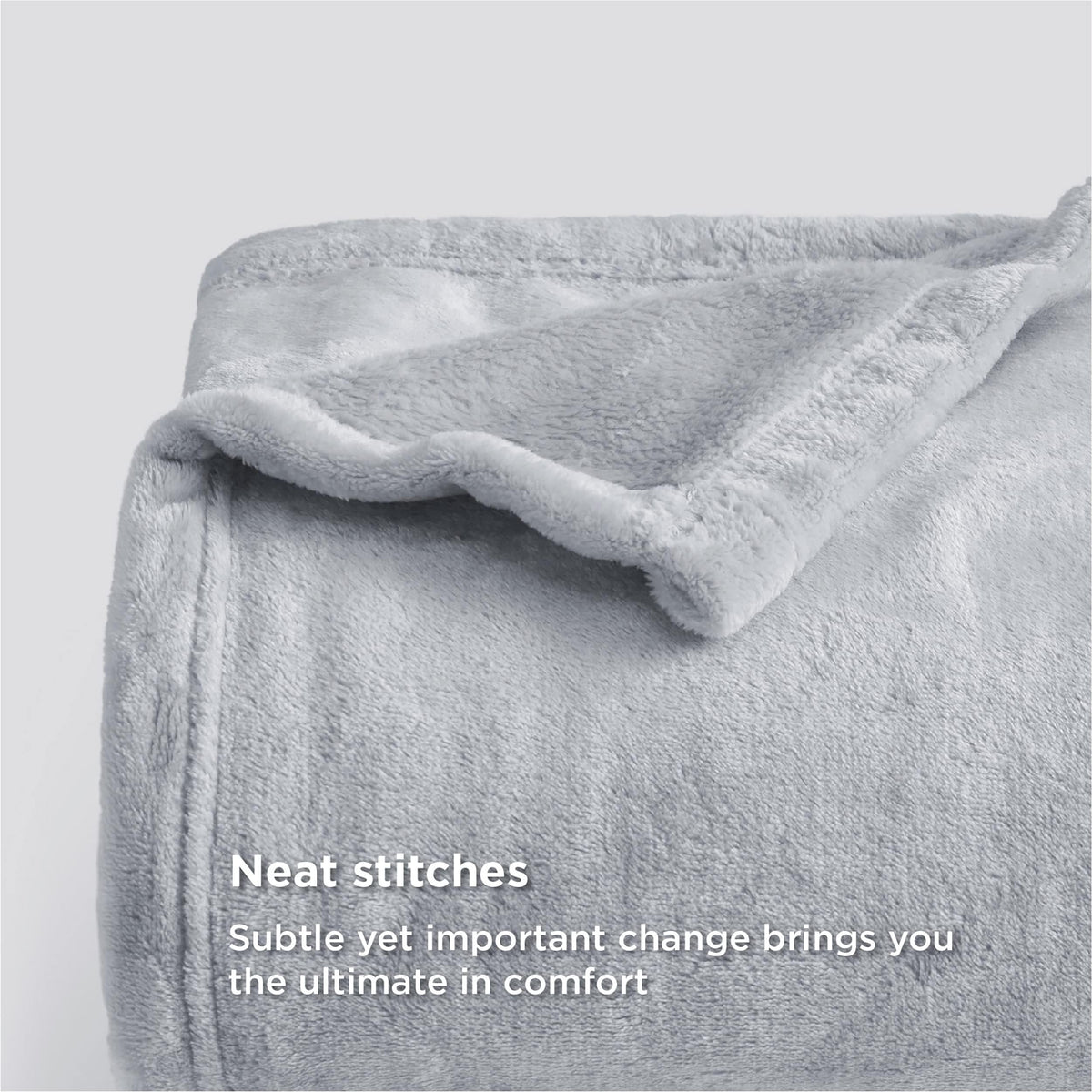 Bedsure GentleSoft fleece blanket draped on sofa for cozy living room