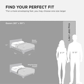 Bedsure GentleSoft blanket folded on bed shows compact warmth for quick snuggles.
