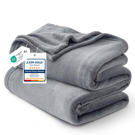 Bedsure GentleSoft blanket folded to highlight plush texture for cozy warmth