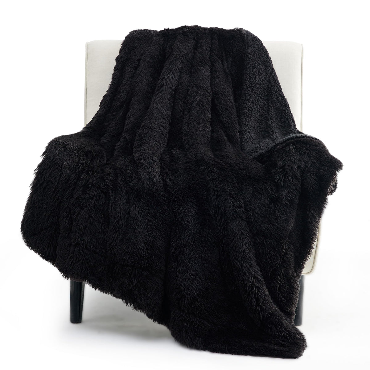 Bedsure GentleSoft throw — front view highlights plush double-sided warmth for cozy evenings