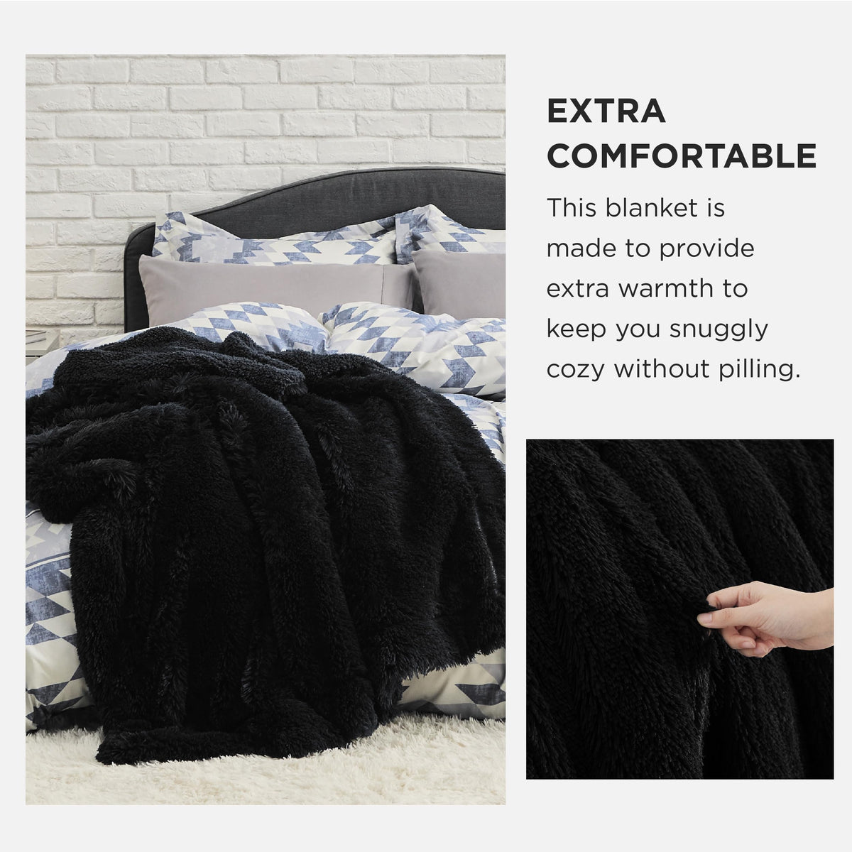 Bedsure GentleSoft throw on sofa — stylish decor with added warmth