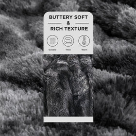 Bedsure GentleSoft fluffy blanket folded, ready for gifting or storage.