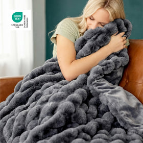 Bedsure GentleSoft Throw double sided front and back warmth