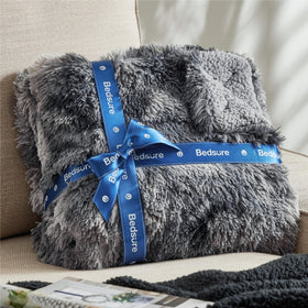 Bedsure GentleSoft gift-wrapped blanket ready as a present