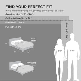 Bedsure GentleSoft Grey blanket folded neatly on bed for quick warmth.